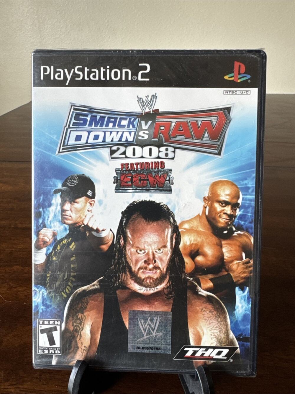 WWE Smackdown VS Raw 2008 ECW (Sony PlayStation 2, 2007) PS2 NEW Factory Sealed